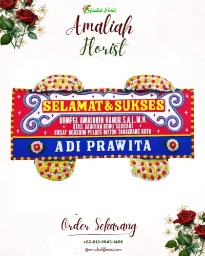Karangan Bunga Ucapan Selamat kurungdahu